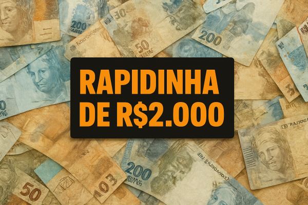 Rapidinha de R$2.000 